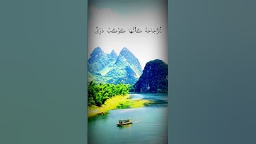 اللَّهُ نُورُ السَّمَاوَاتِ وَالْأَرْضِ [النور : 35] القارئ حمزة بوديب