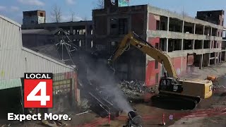 New phase in Packard Plant demolition signals new beginning for surrounding area