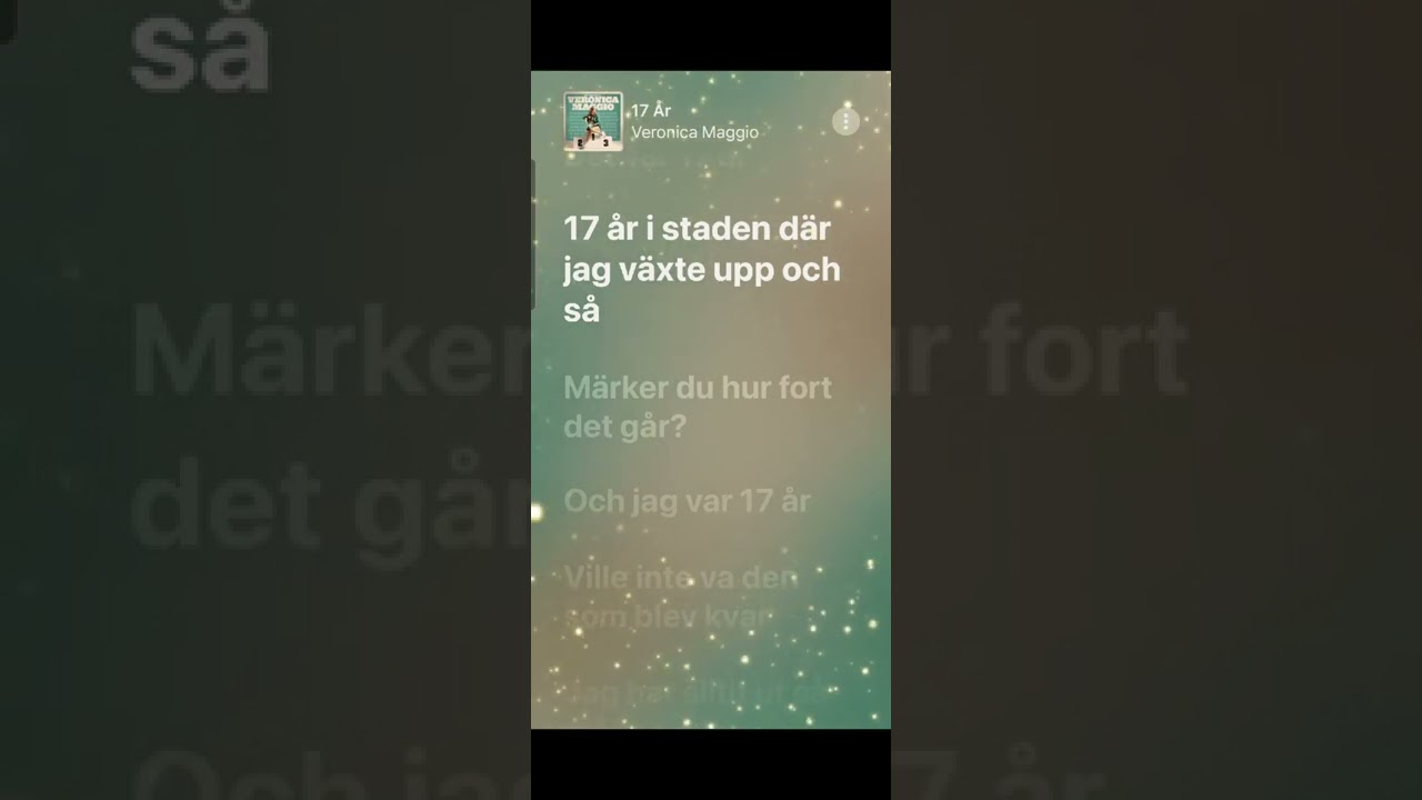 Veronica Maggio - 17år 🤍 