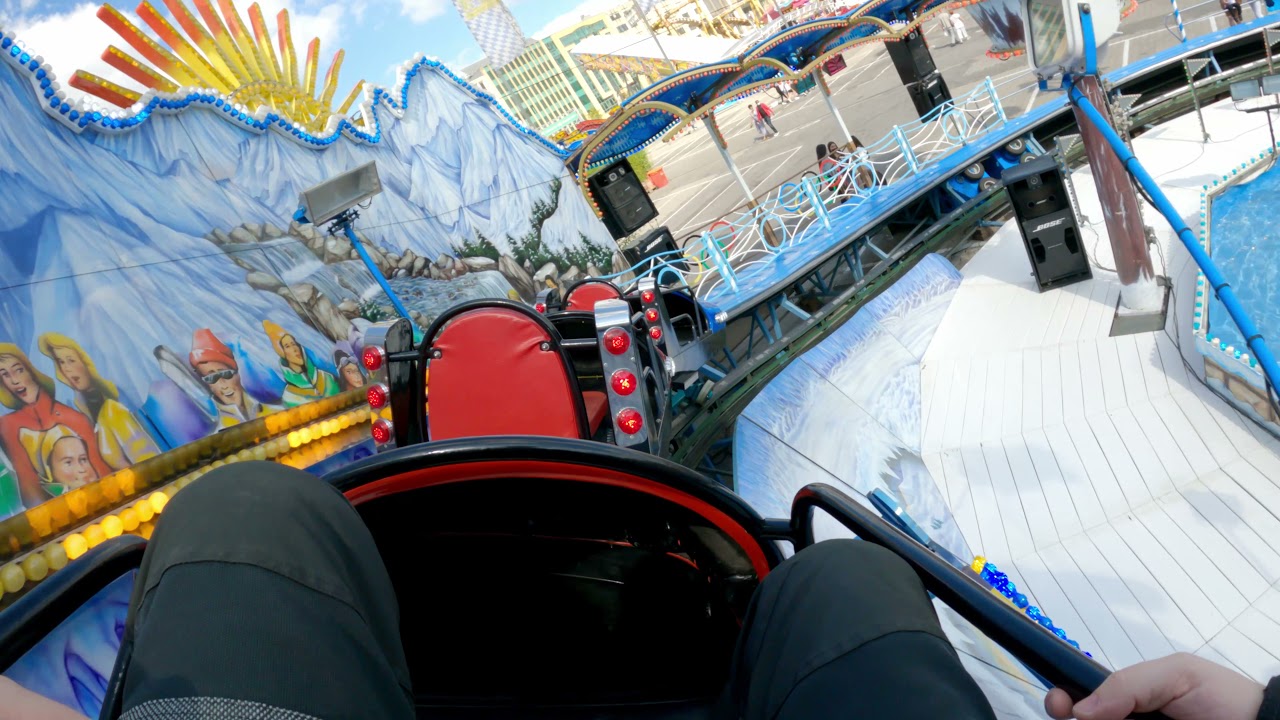 Bayern Kurve On-Ride - Fun um Glacis Luxembourg 2021 - 4k 60fps