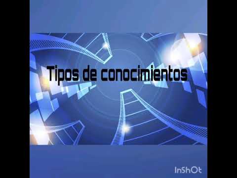 TIPOLOGÍA DEL CONOCIMIENTO: