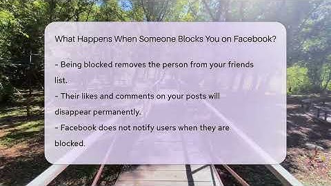 What Happens When Someone Blocks You on Facebook? - Everyday-Networking