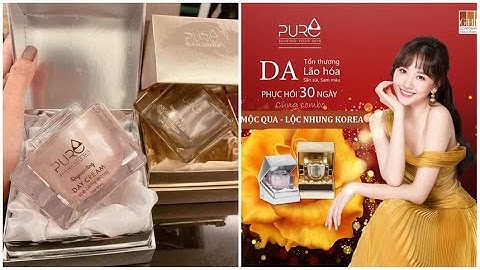 Kem Mộc Qua Pure Từ Hàn Quốc - Hồi Sinh Làn Da Căng Mịn
