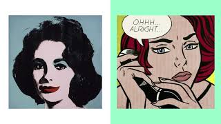 Warhol vs Lichtenstein