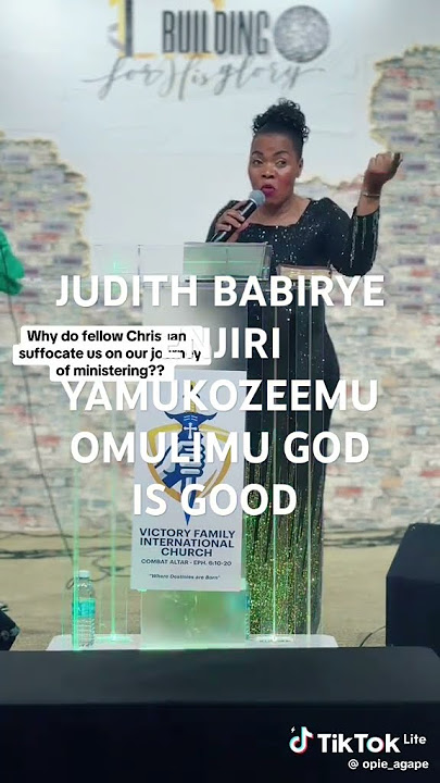 JUDITH BABIRYE MUKAMA YAMUSISINKANYE