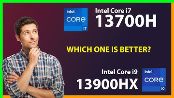 INTEL Core i7 13700H vs INTEL Core i9 13900HX Technical Comparison