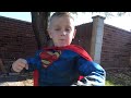 Kids on a Treasure Hunt! SuperHeroes in Real Life with Superman & Batgirl in Jail!