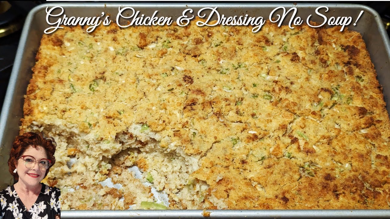 Cvc S Cornbread Dressing Recipe Granny S Old Fashioned Cornbread | Hot ...