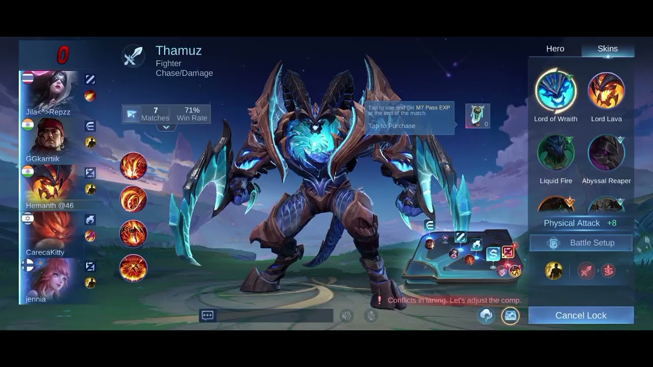 Mobo legend game play⚔️🎯 | gaming video's  | mobile game 