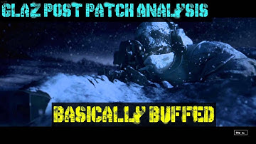 Glaz Buffed? Post Patch Analysis - April 19th Update New Rainbow Six Siege Raising His Skill Ceiling