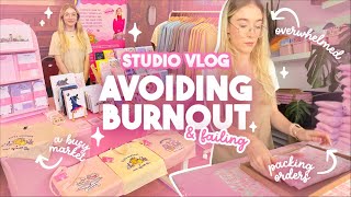STUDIO VLOG | On the road to burnout...
