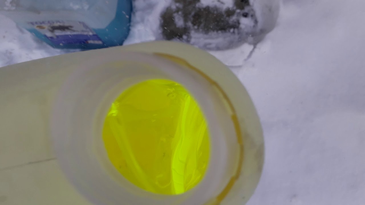 Антифриз фирмы "AGA" желтый и тосол "Хозяин заполярья" от сети ...