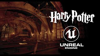 Harry Potter 3D Environment - Defense against the Dark Arts Classroom | Unreal Engine 4 screenshot 3