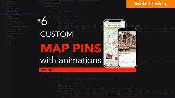 Custom Map Annotation Pins for SwiftUI MapKit Map | SwiftUI Map App #6