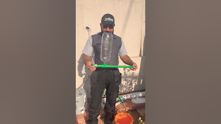 Más Presión de Agua en Casa con una botella de plástico #edgarelectricoplomero