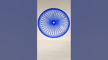 spirograph design pattern #art #stepbystep #drawing #artsandcrafts #calligraphy #spirograph #shorts