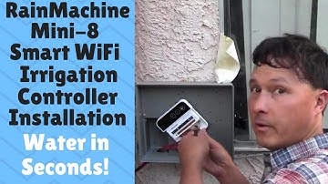 RainMachine Mini-8 Smart WiFi Irrigation Controller Installation