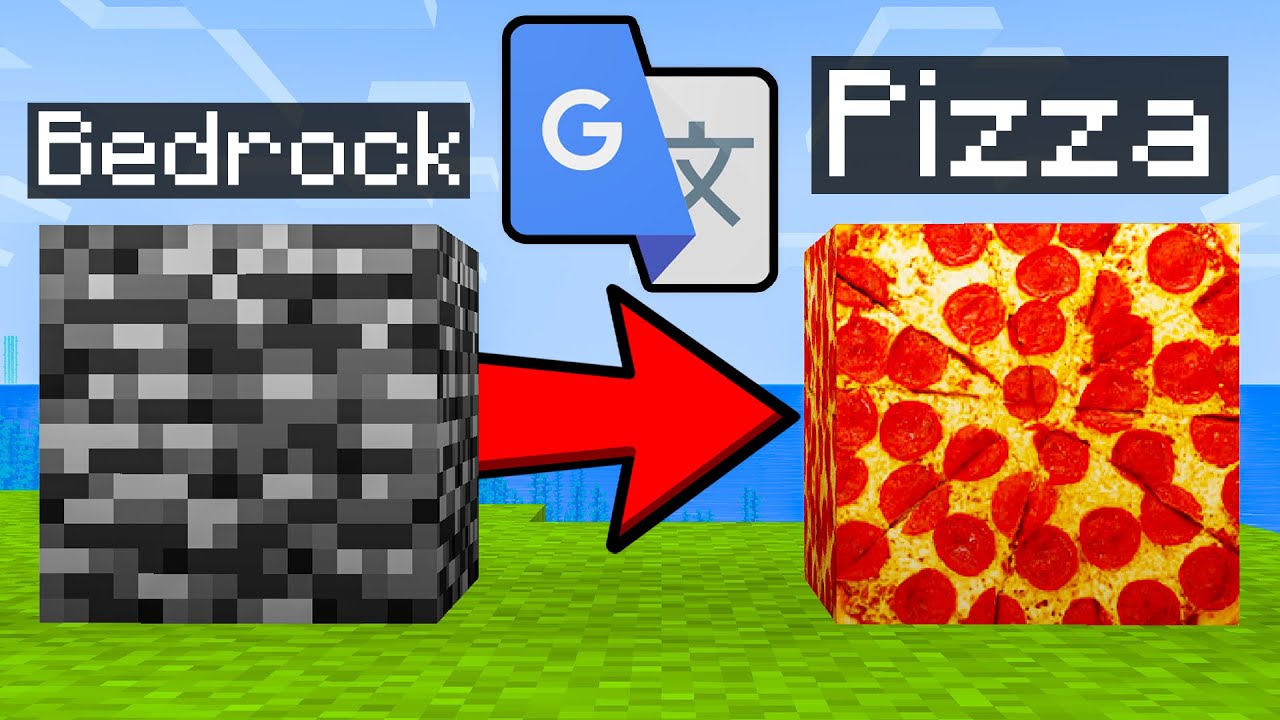 Egymilliószor Google Fordítottam Minecraft Blockokat!