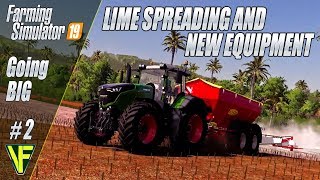 Lime Spreading & New Equipment | Going BIG, Episode 2 : Farming Simulator 19 | Estancia Lapacho screenshot 4