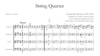 Amanda Maier-Röntgen - String Quartet