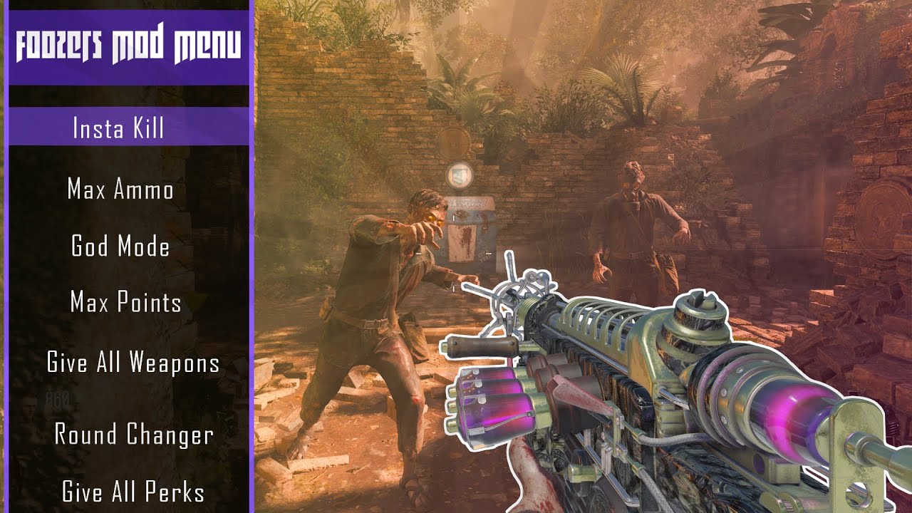 Black Ops 3 Zombie Physics 'n' Flex v3 GSC Mod Menu Port by vampytwist +Download