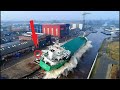 Ship launch 2021 | BIG Ships, BIG Waves, EXTREME FAILS