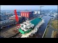 Ship launch 2020 | BIG Ships, BIG Waves, EXTREME FAILS