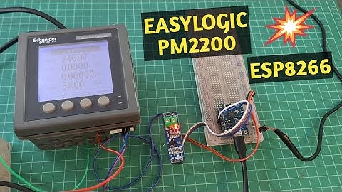 EP#105 สอนใช้งาน ESP8266 อ่านค่าจาก Power Meter PM2200 พื้นฐานเบื้องต้น