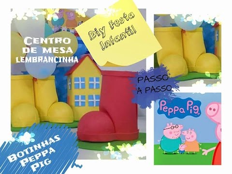 botinha da peppa