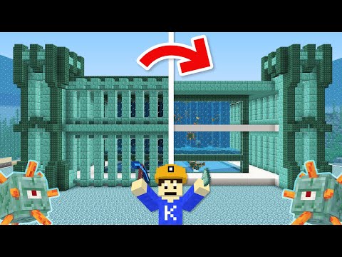 【マイクラ】史上最強のガーディアントラップを作ってみた！！🐡🔥 Part18【洞窟開拓クラフト】