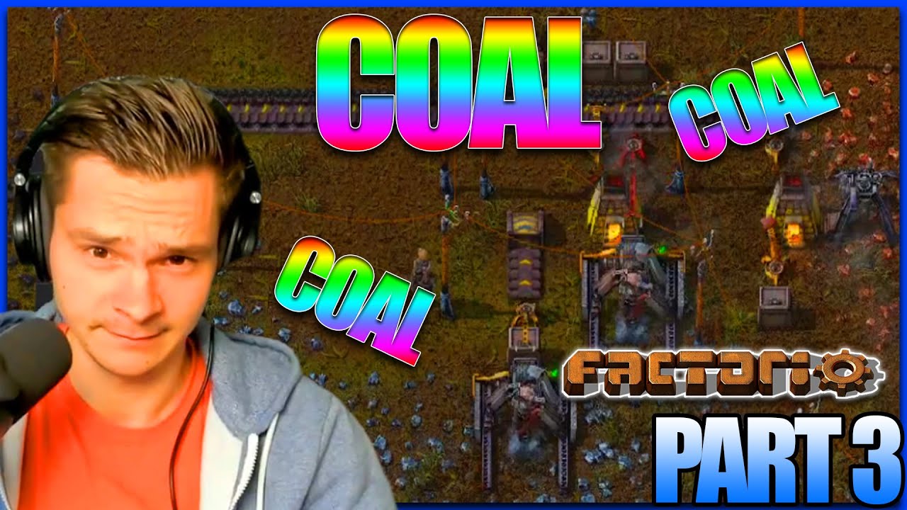 COAL! | Lets play Factorio | Factorio 2022 | Part 3 [FULL PLAYTHROUGH ...