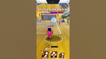 How to SERVE with Timeskip Hinata In Volleyball Legends #roblox #volleyballgame #haikyuu