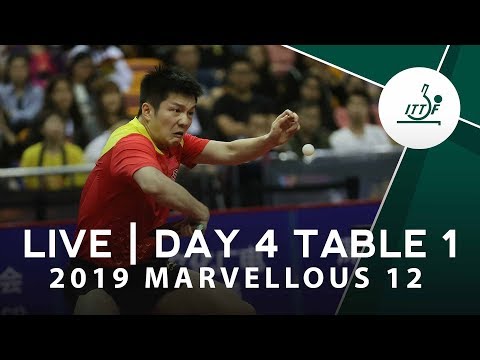 xu xin tenis de mesa 2019 Marvelous 12 | Day 4 - Table 1
