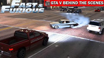 Behind The Scene - Fast Furious 4 Audition Race GTA V