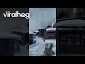 Controlled Avalanche at Cheget Glade Ski Resort || ViralHog