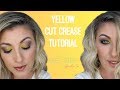 YELLOW CUT CREASE TUTORIAL 🌟 Hooded Eye Using Shadowsense (Best of Instagram Eye Look)((Eyeshadow))