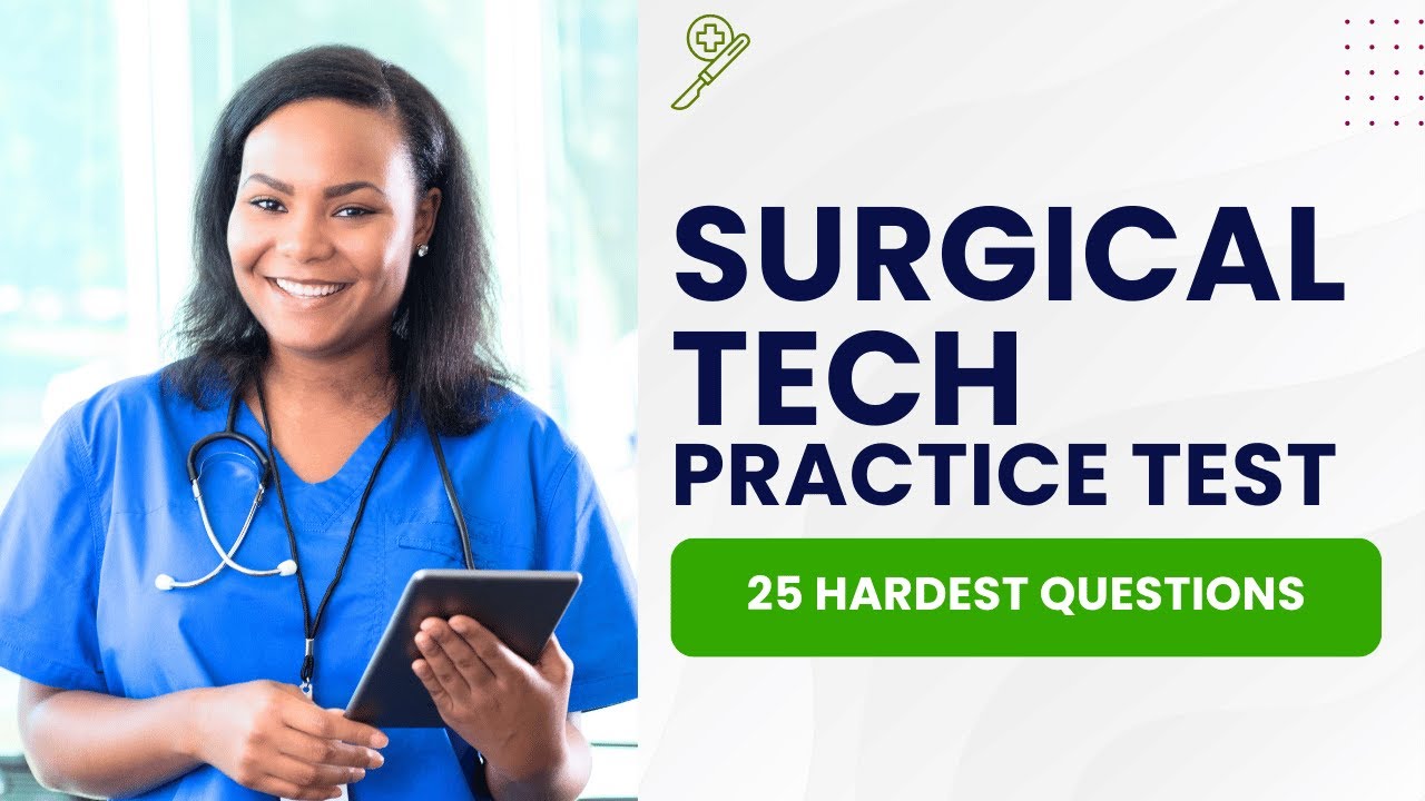 NCCT Surgical Tech Exam - Practice Test & Study Guide (25 Hardest ...