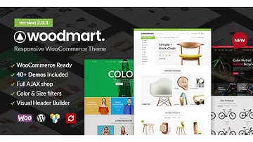 WoodMart - Responsive WooCommerce WordPress Theme | Themeforest Website Templates and Themes
