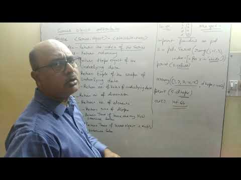 Python | Series Object Attributes | Class 12 I.P. - YouTube
