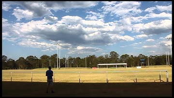 AXN floater with clipped wings crash