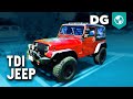 TDI Jeep YJ! Is a Volkswagen TDI the Best Diesel Swap For A Jeep?