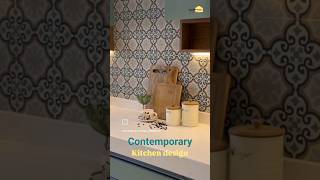 Sleek Contemporary Kitchen | Compact 2BHK #modernkitchen #contemporarykitchen #sleekkitchen