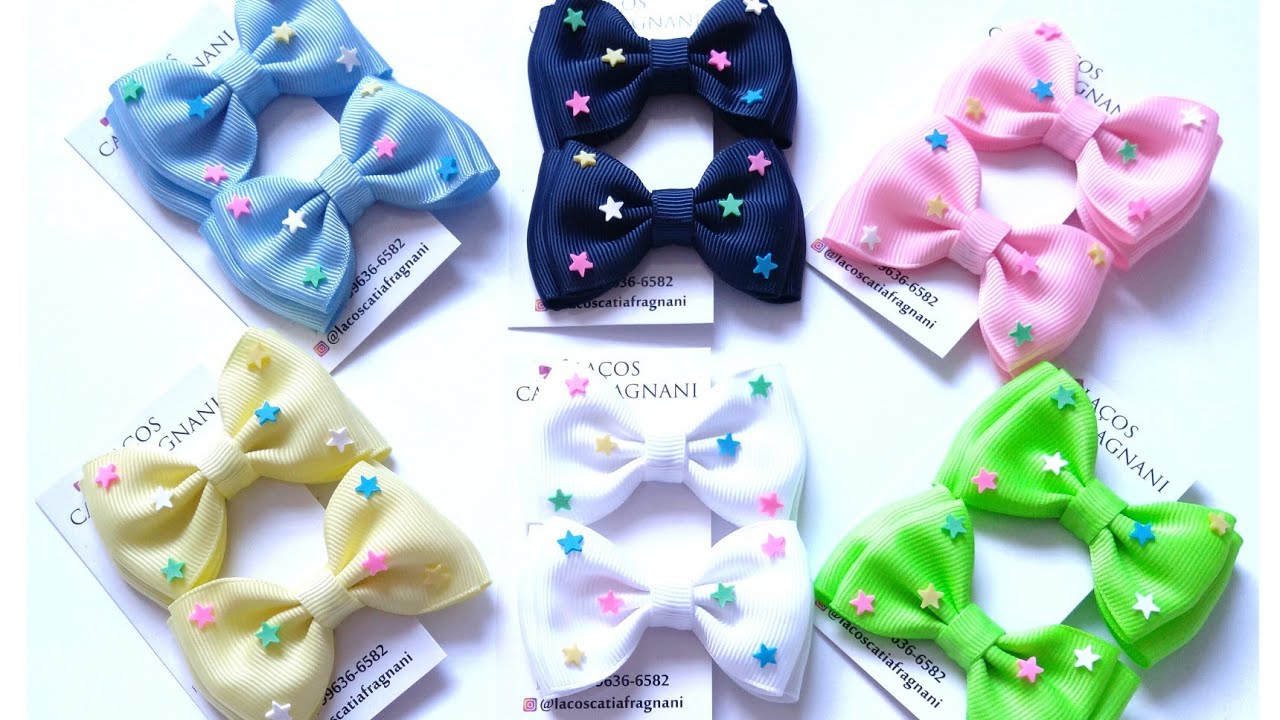 Parzinho de laço fácil de fazer com dicas🤩🤩