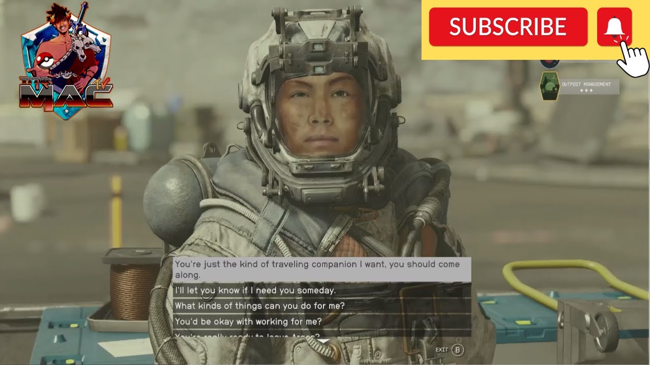 How to use Digipick and Recruiting Lin Starfield Xbox Series S Gameplay ...