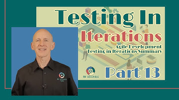 Agile Development Testing in Iterations Summary