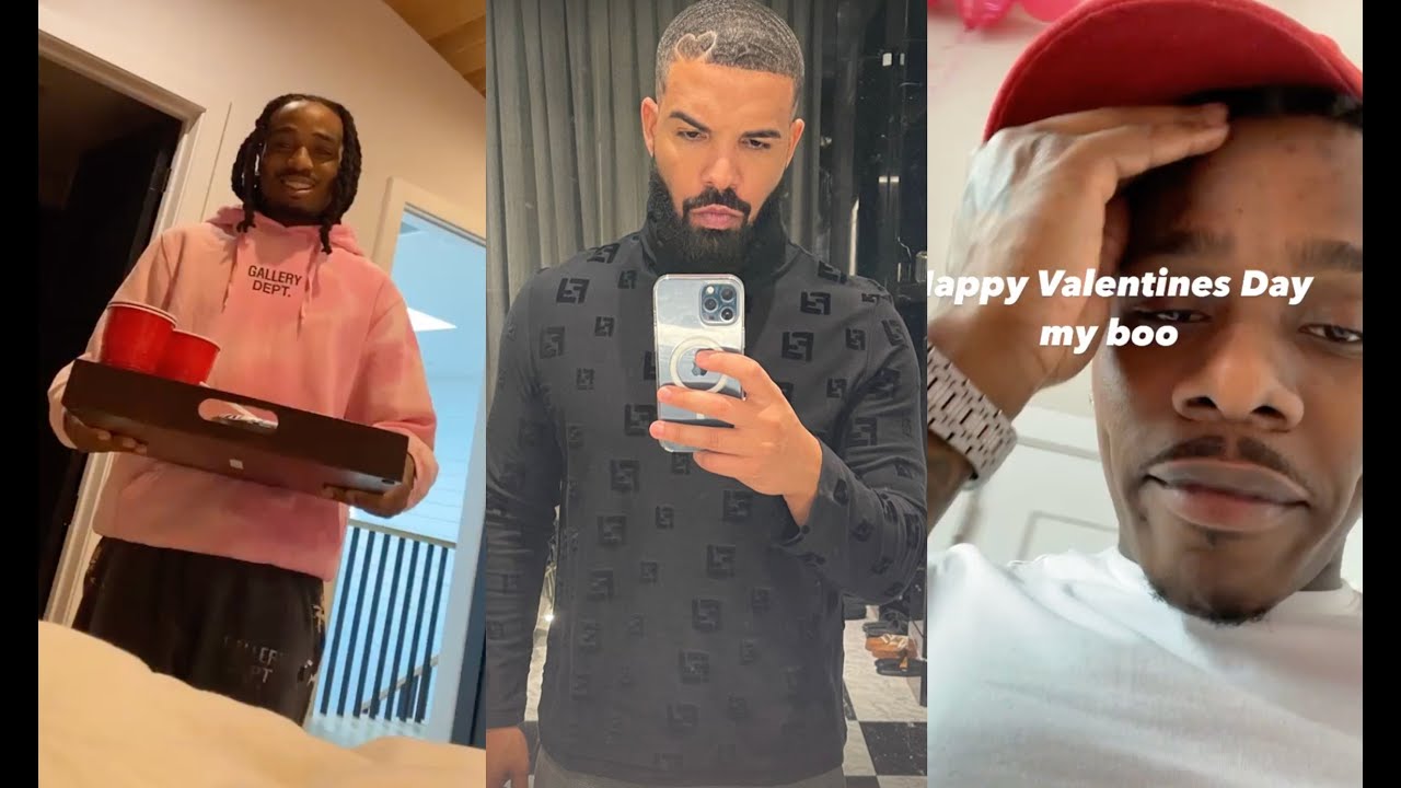 Rappers And Celebs Celebrating Valentines Day Quavo, Drake, Future ...
