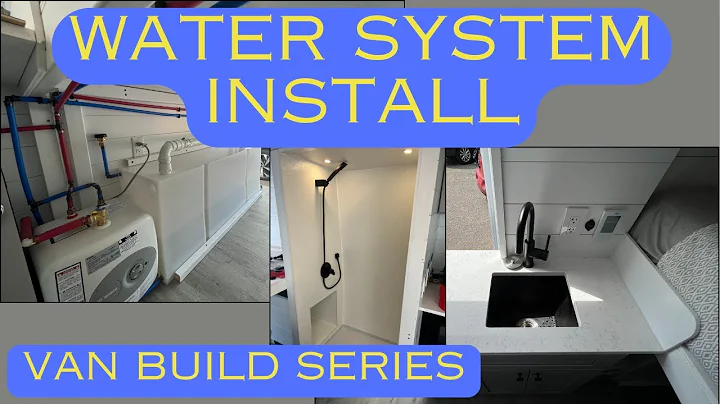 Installing a Complete Camper Van Water System | Ram ProMaster 2500 Build (Hot Showers + Sink)