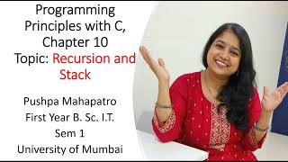 27 Chapter 10 Let Us C Recursion and Stack Programming Principles with C