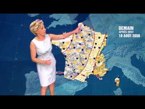 Evelyne DhÃ©liat prÃ©sente la mÃ©tÃ©o alarmante de 2050