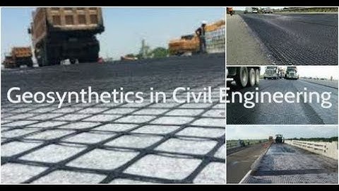 Geosynthetics in civil engineering|| Applications